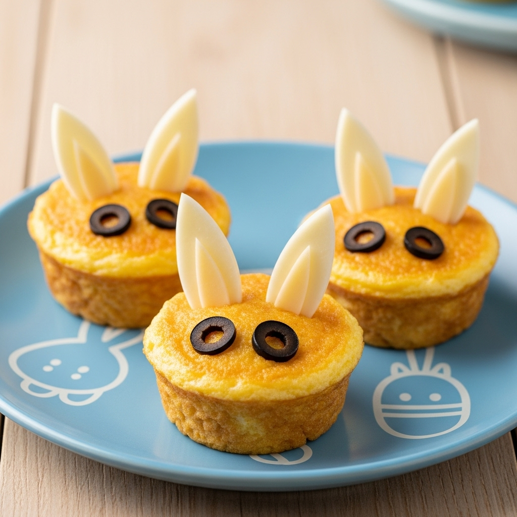 muffins-de-omelete-formato-coelho-para-criancas 